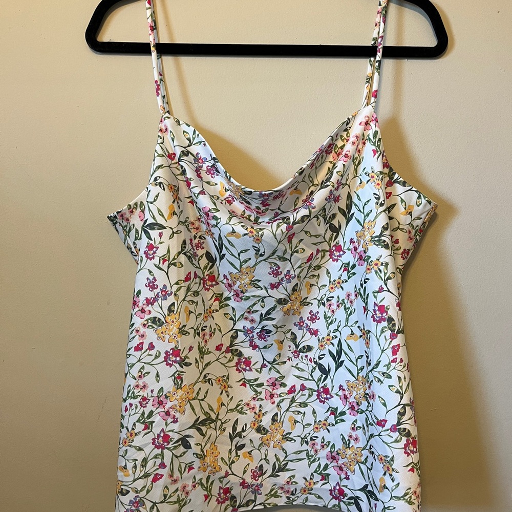 Velvet Heart White Fitted Camisole